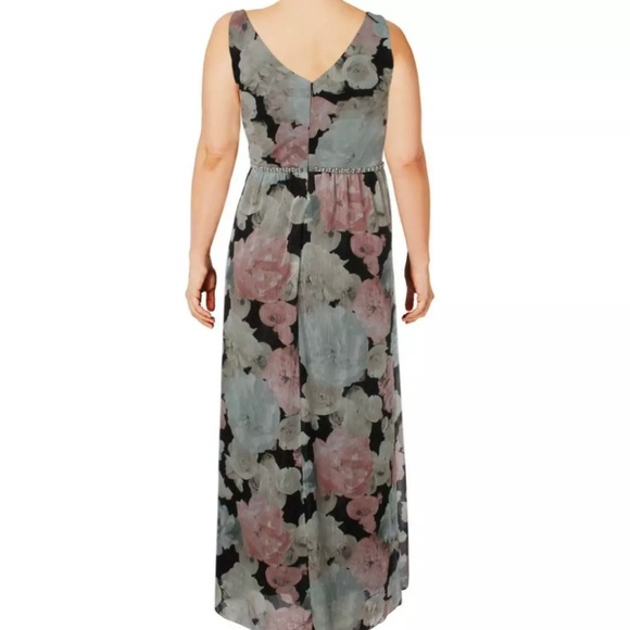 SLNY Floral Maxi Formal Gown 16W - Picture 2 of 9